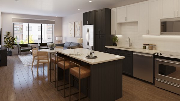 rendering at The Hudson Apartments