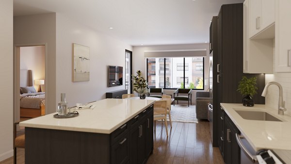 rendering at The Hudson Apartments