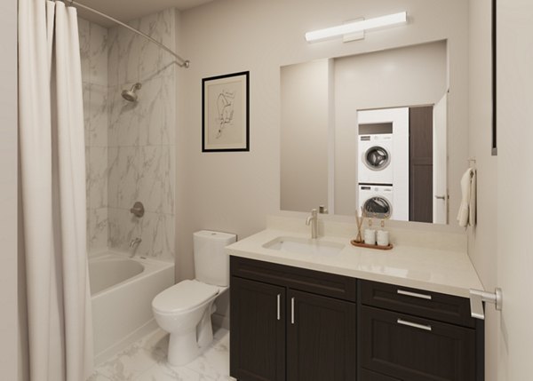 rendering at The Hudson Apartments