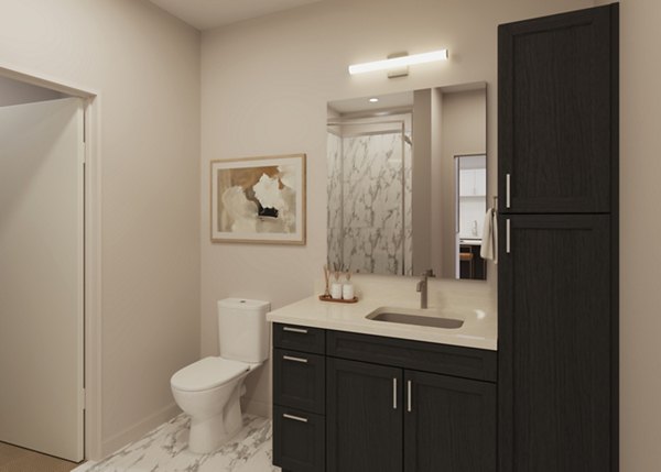 rendering at The Hudson Apartments
