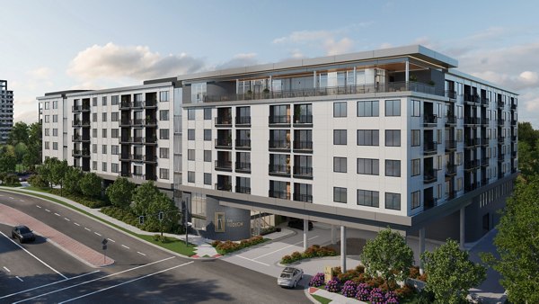 rendering at The Hudson Apartments