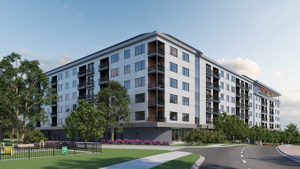 rendering at The Hudson Apartments