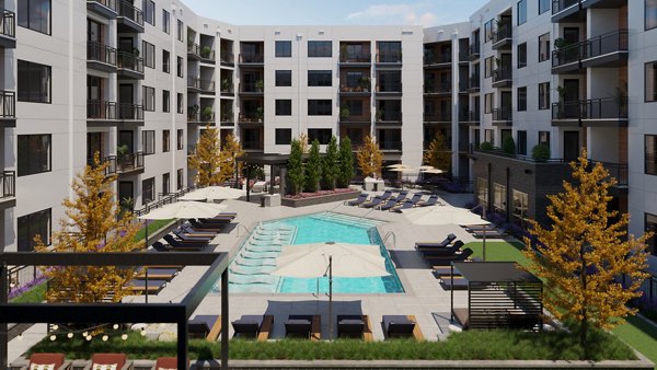 rendering at The Hudson Apartments