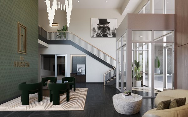 rendering at The Hudson Apartments