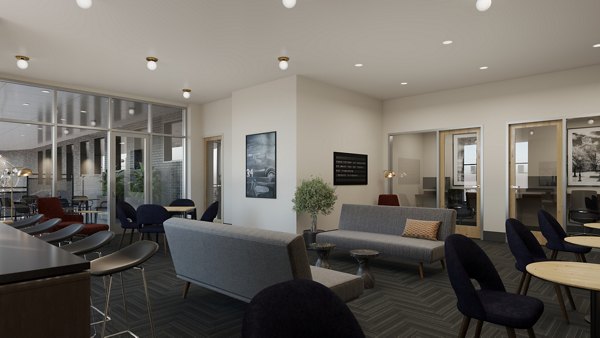 rendering at The Hudson Apartments