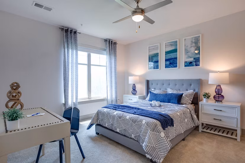 bedroom at Edge Flats Apartments