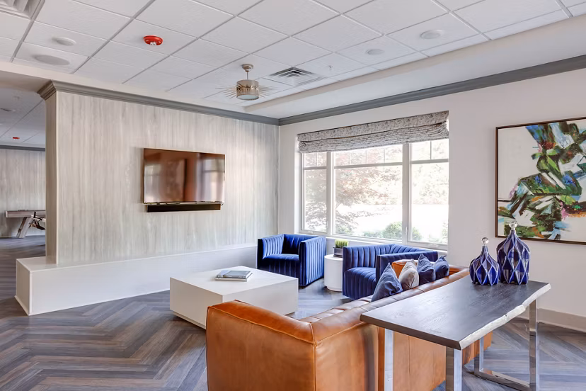 clubhouse at Edge Flats Apartments