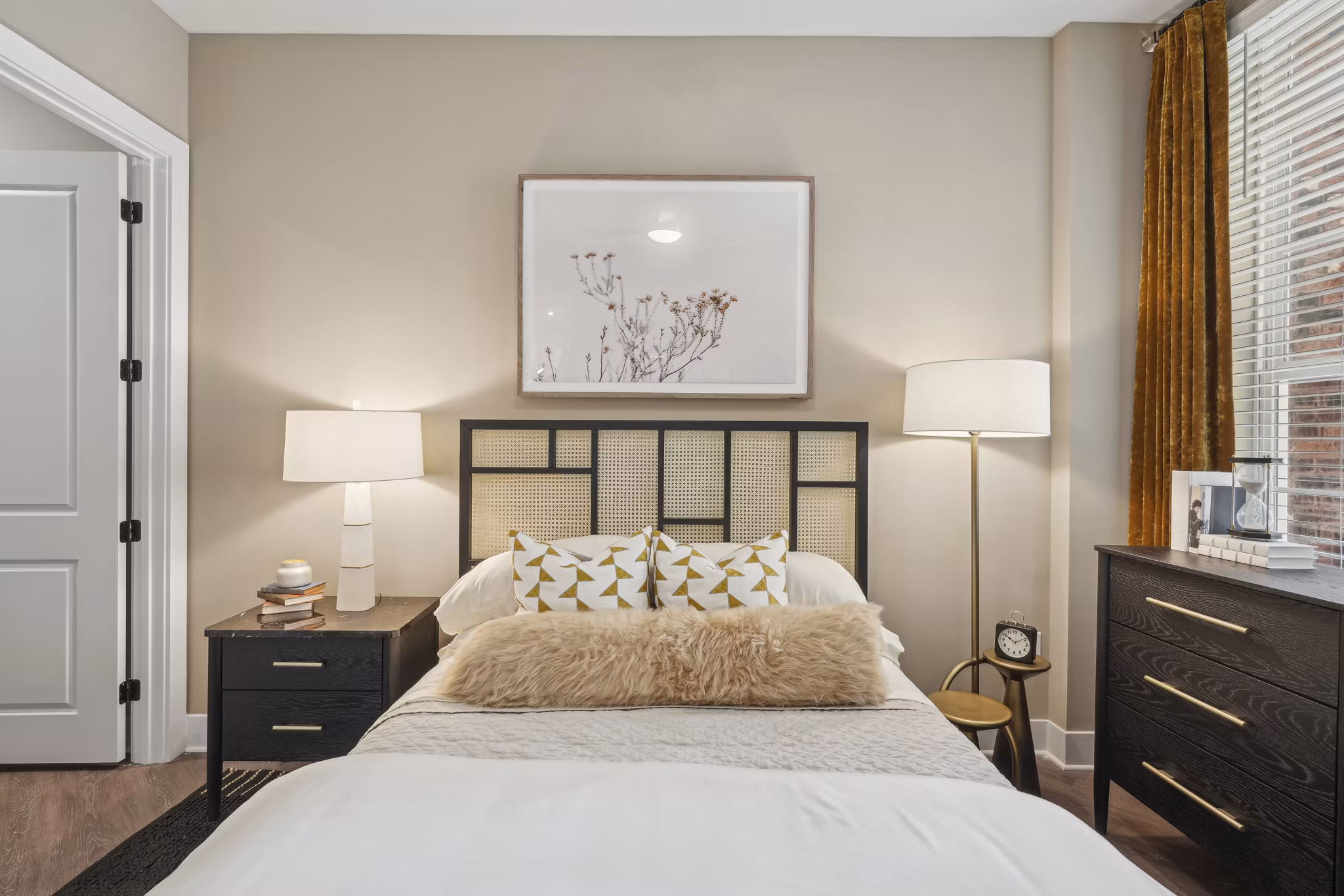 bedroom at The Hartley at Blue Hill Apartments 