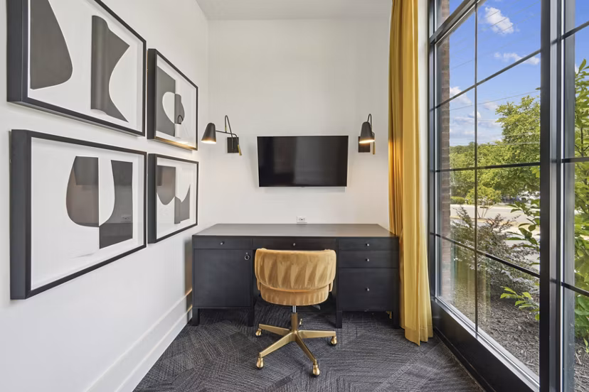 clubhouse at The Hartley at Blue Hill Apartments
