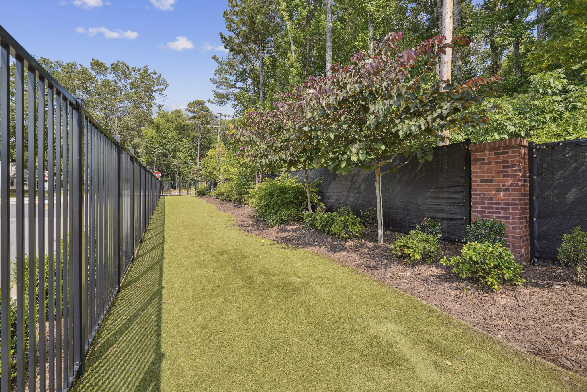 dog park at The Hartley at Blue Hill Apartments