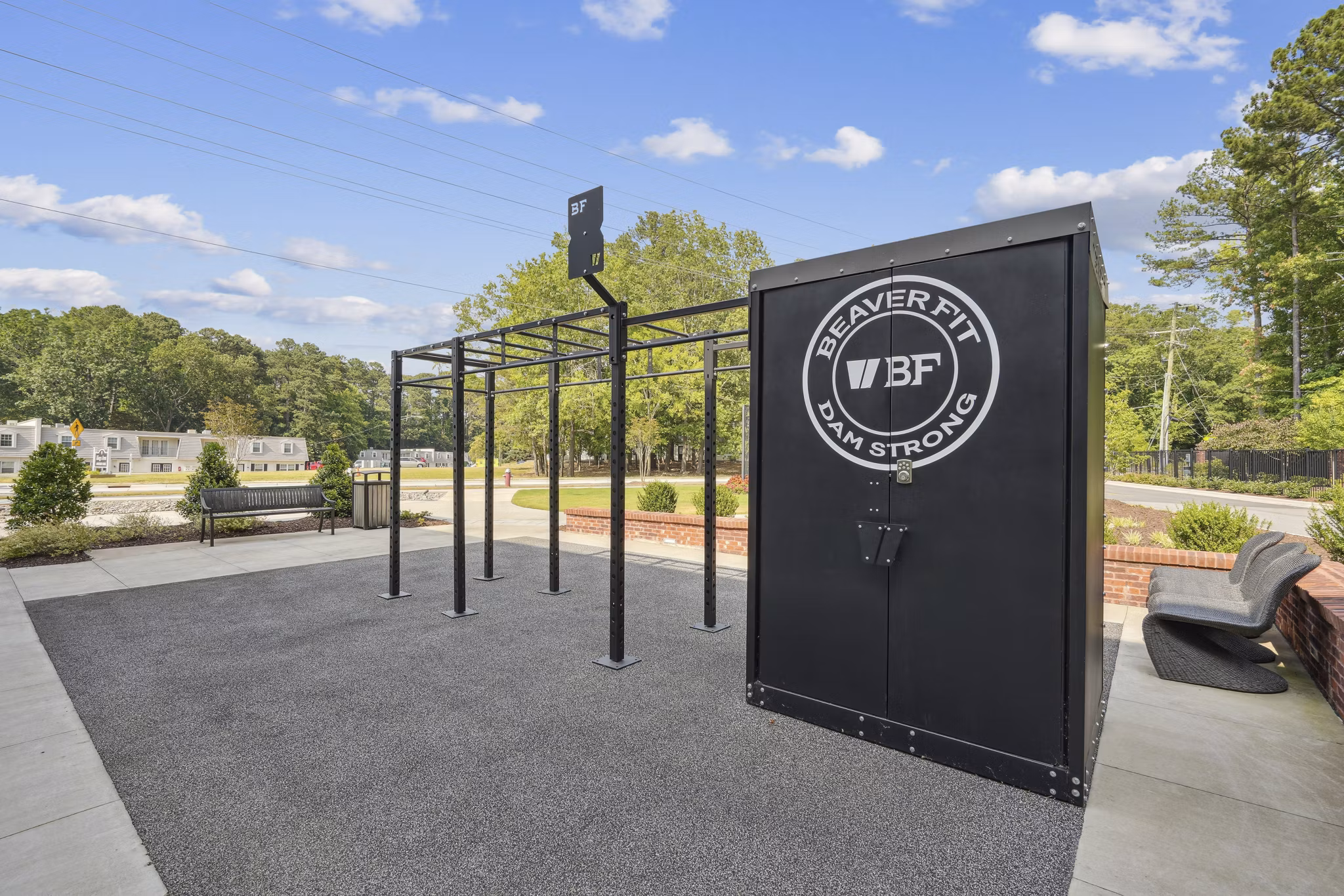 sport court at The Hartley at Blue Hill Apartments