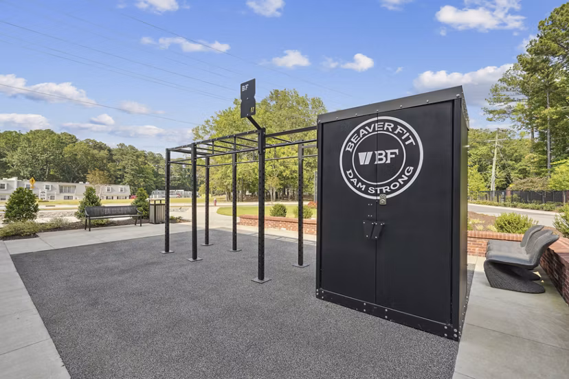 sport court at The Hartley at Blue Hill Apartments