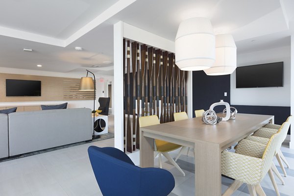 clubhouse at The Triton Apartments