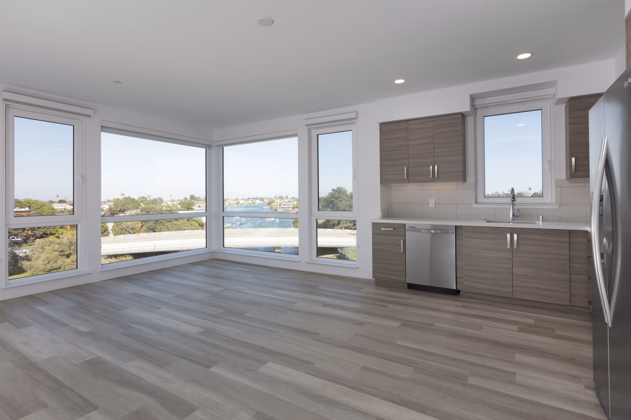 kitchen at The Triton Apartments