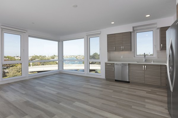 kitchen at The Triton Apartments