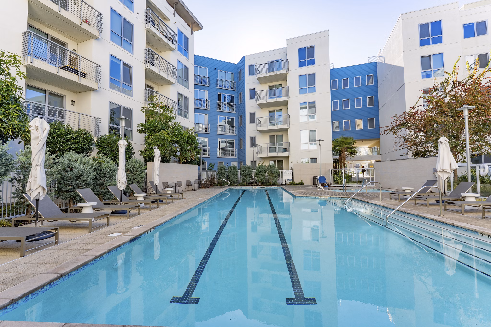 Pool at The Triton Apartments