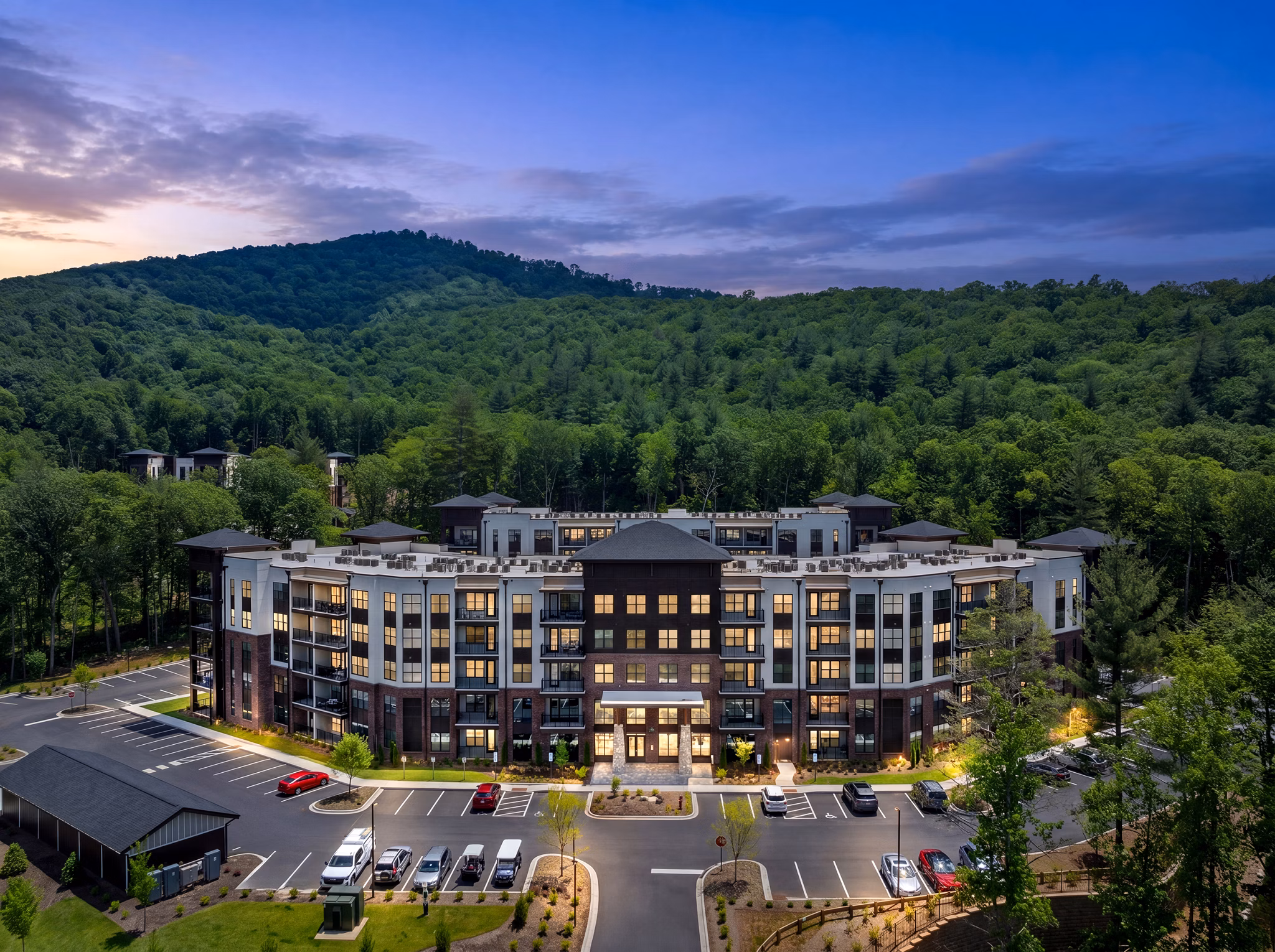 exterior at Weller at the Preserve Apartments 
