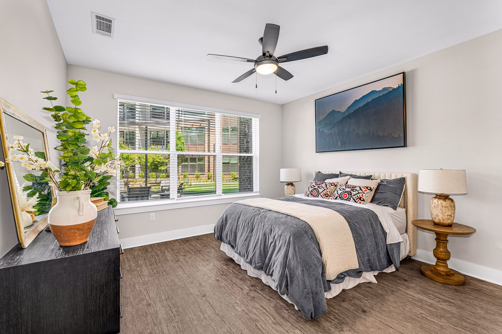 bedroom at Weller at the Preserve Apartments 