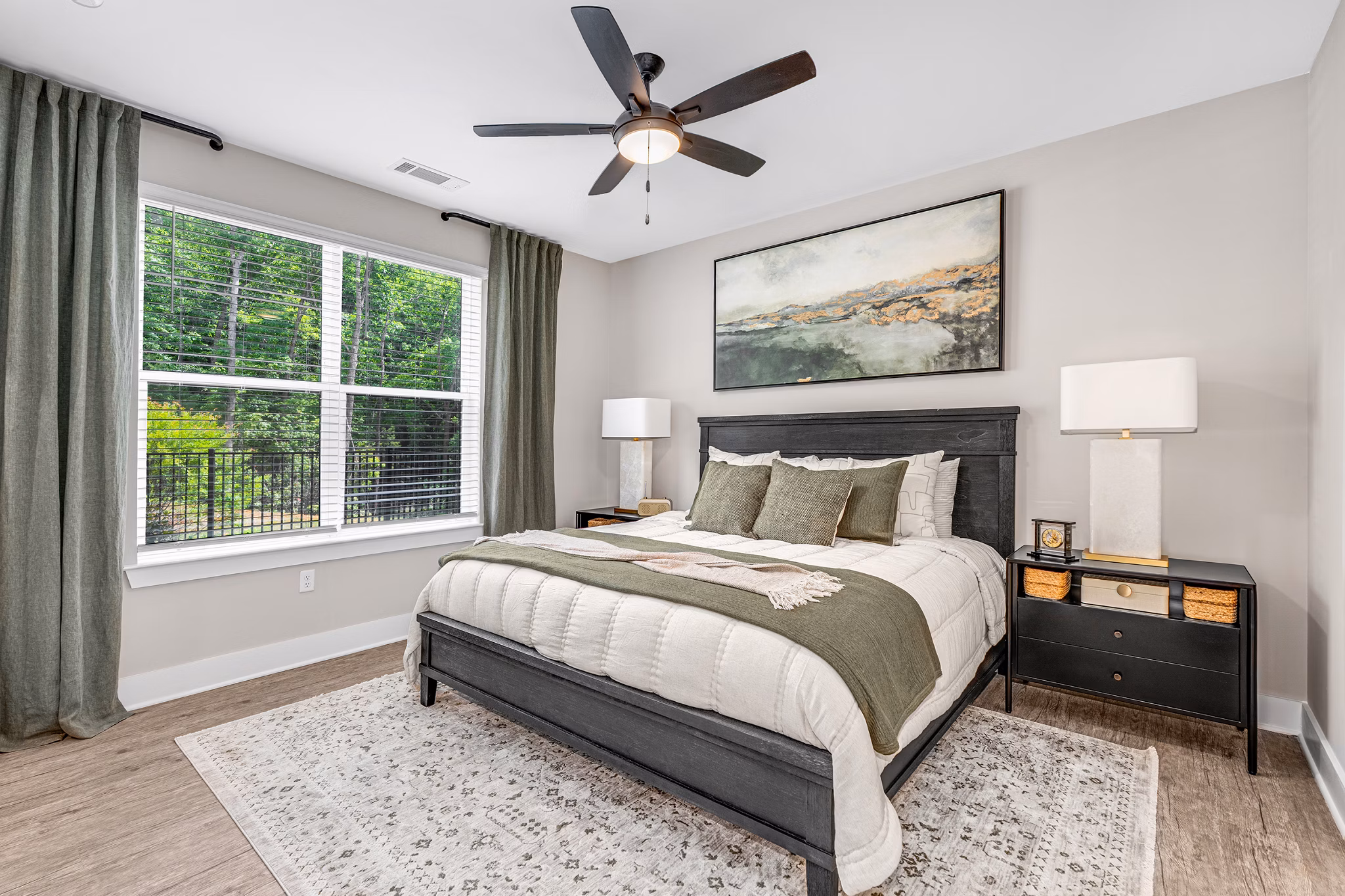 bedroom at Weller at the Preserve Apartments 