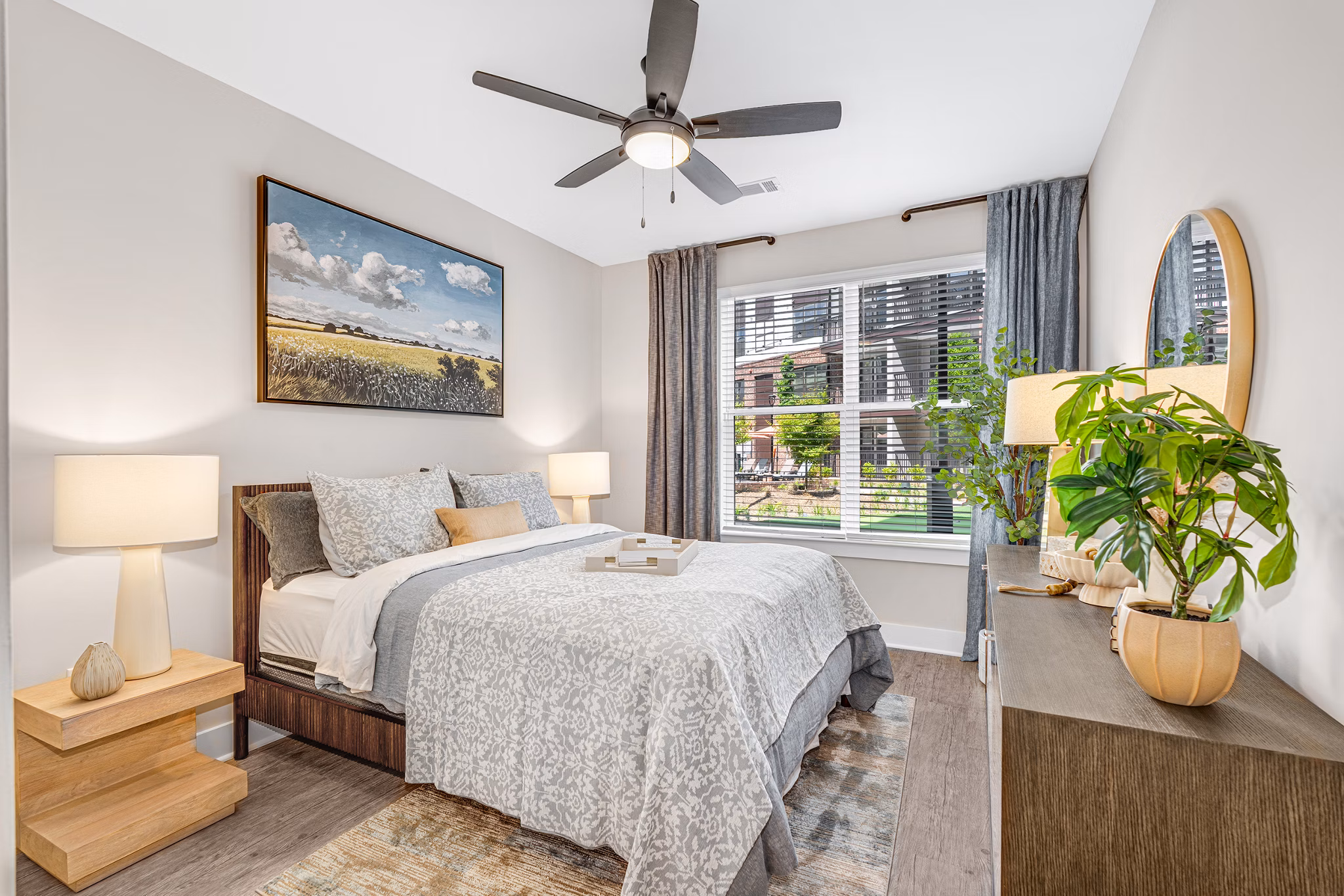 bedroom at Weller at the Preserve Apartments 