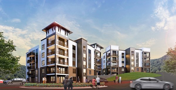 rendering at Weller at the Preserve Apartments