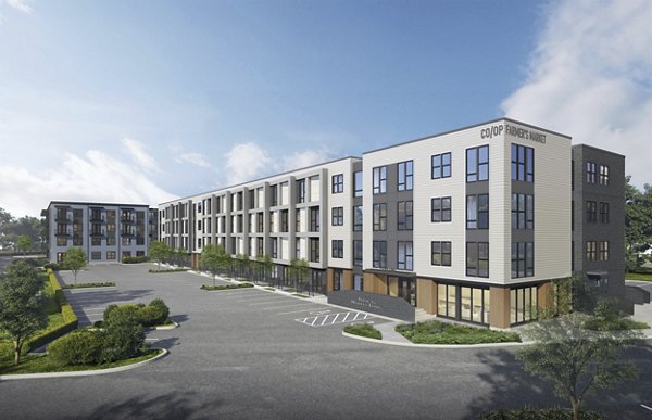 rendering at COOP Farmers Market Apartments