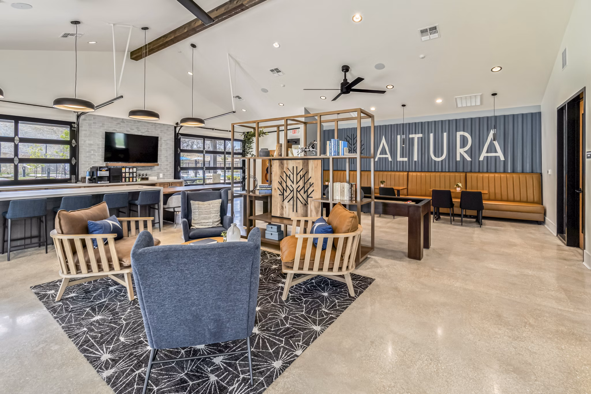 clubhouse at Altura Luxury Rental Homes Apartments