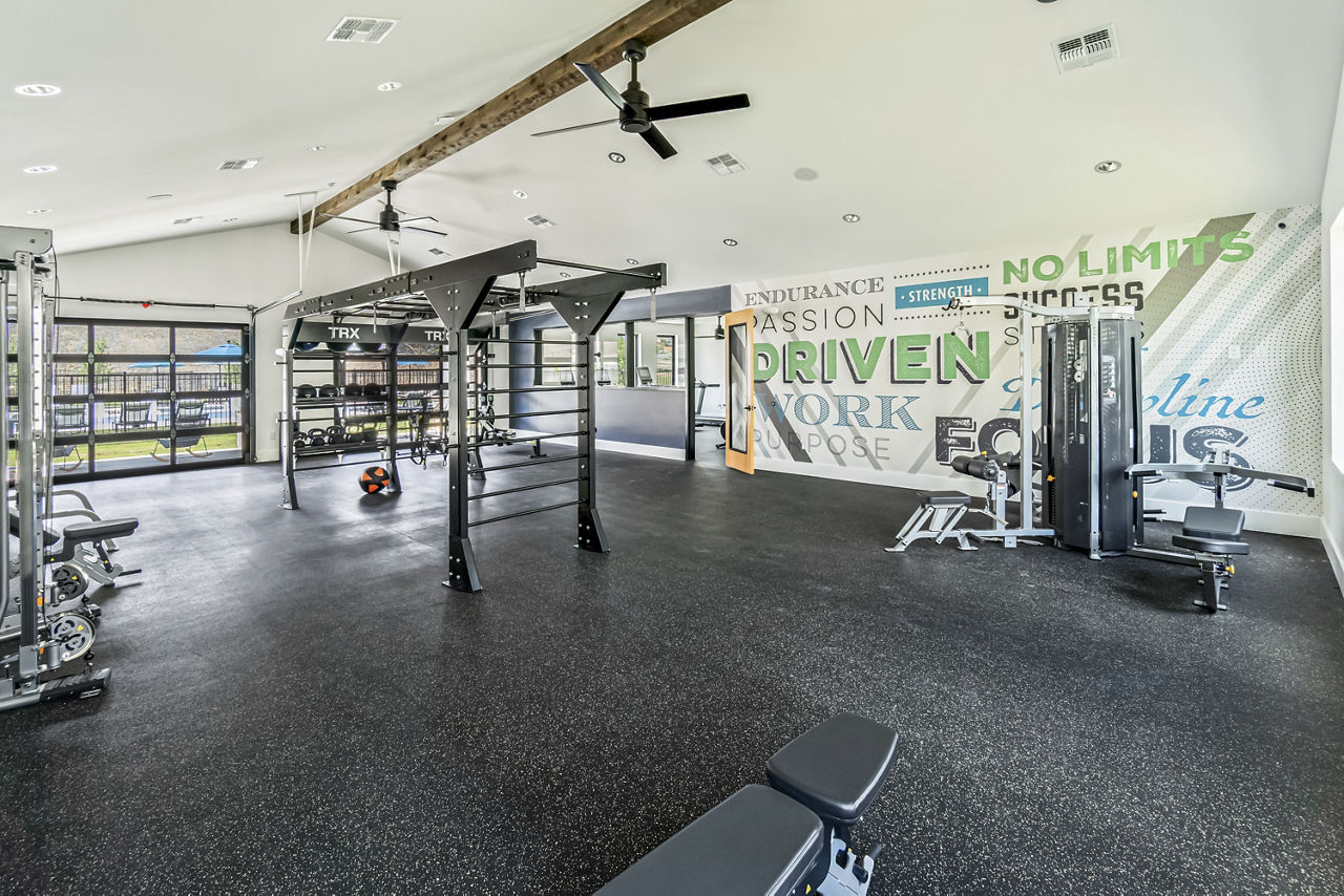 Gym at Altura Luxury Rental Homes (2 of 2)