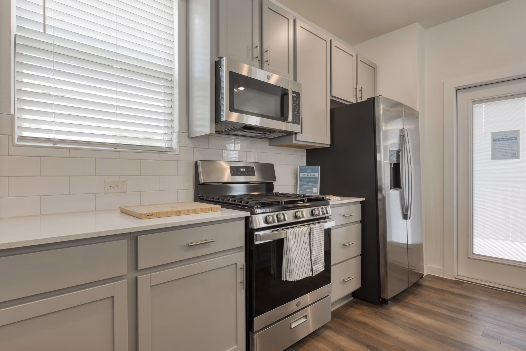 kitchen at Altura Luxury Rental Homes Apartments