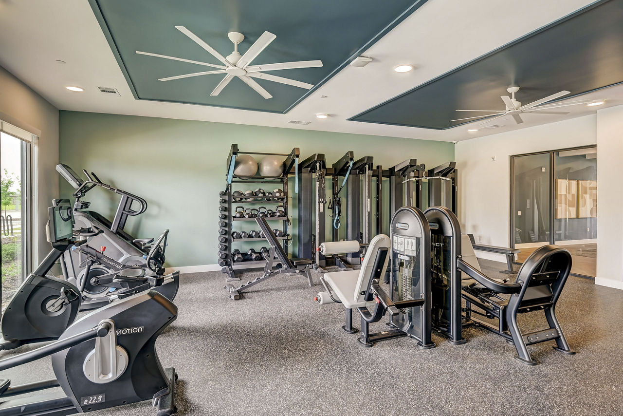 Gym at Bend On Bluebonnet (3 of 4)
