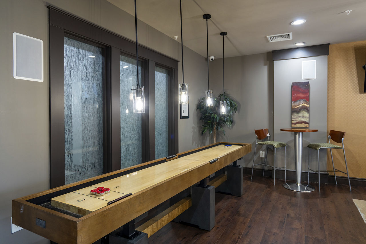 Game room at Aspire At Towne Place