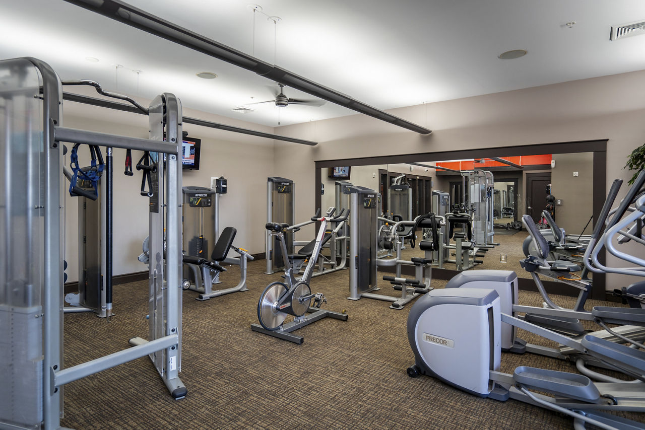 Gym at Aspire At Towne Place (3 of 3)