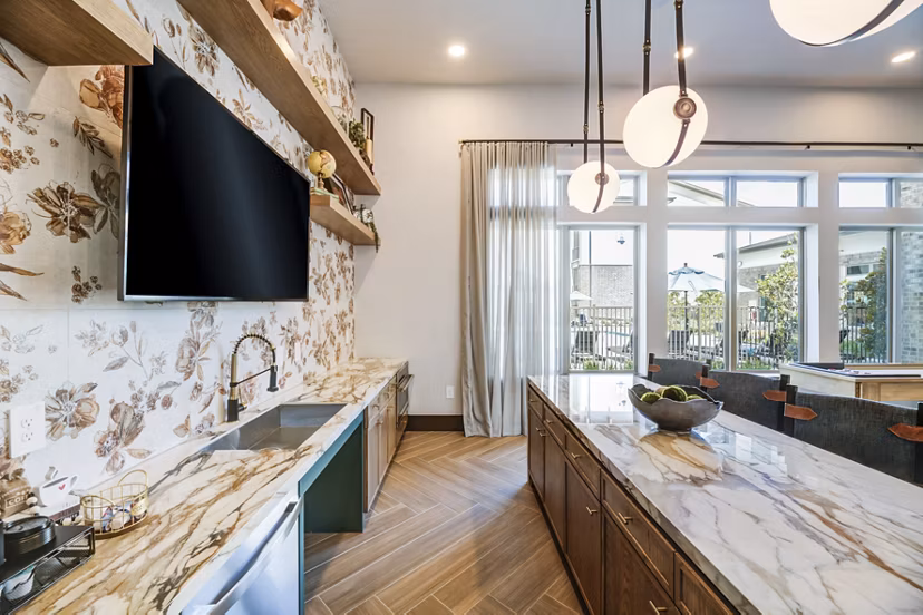 rendering at Birchway Denton Apartments