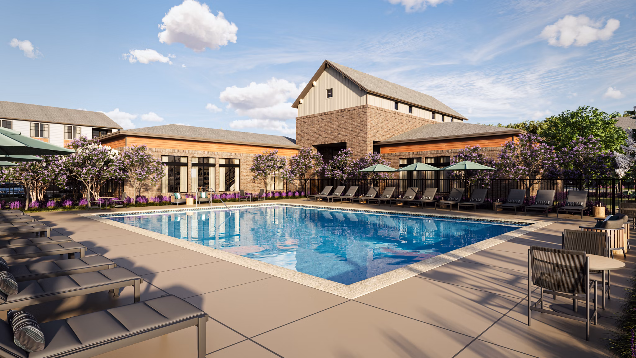 rendering for Birchway Denton Apartments