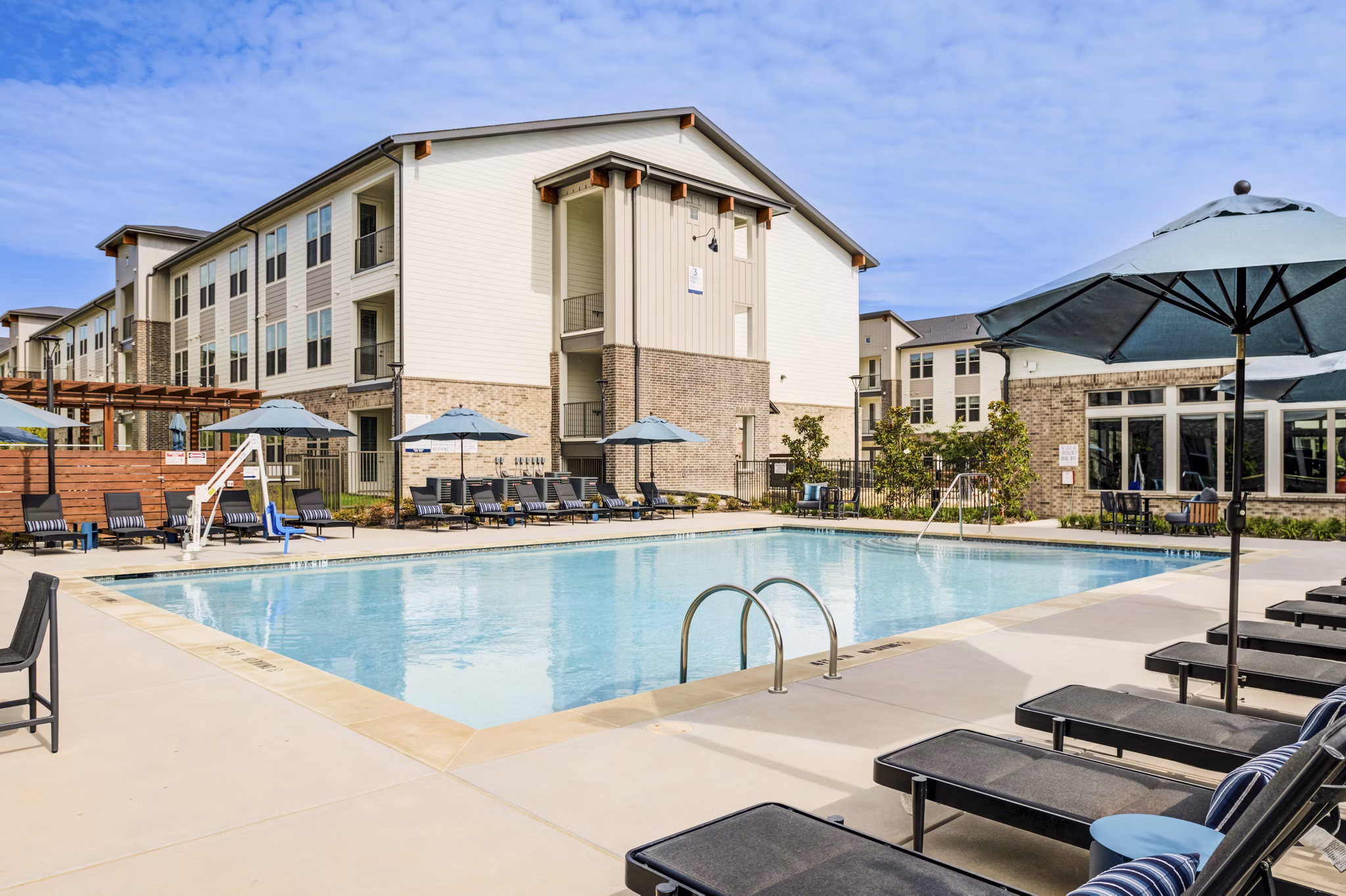 rendering at Birchway Denton Apartments