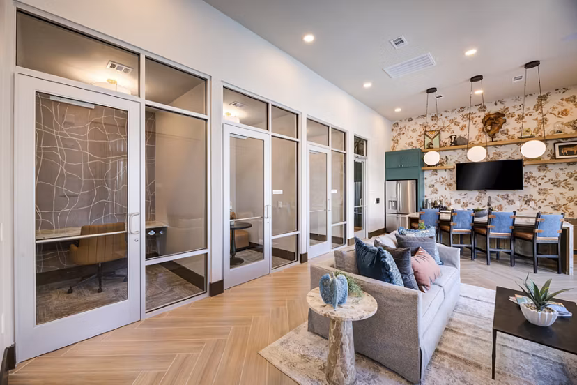 rendering at Birchway Denton Apartments