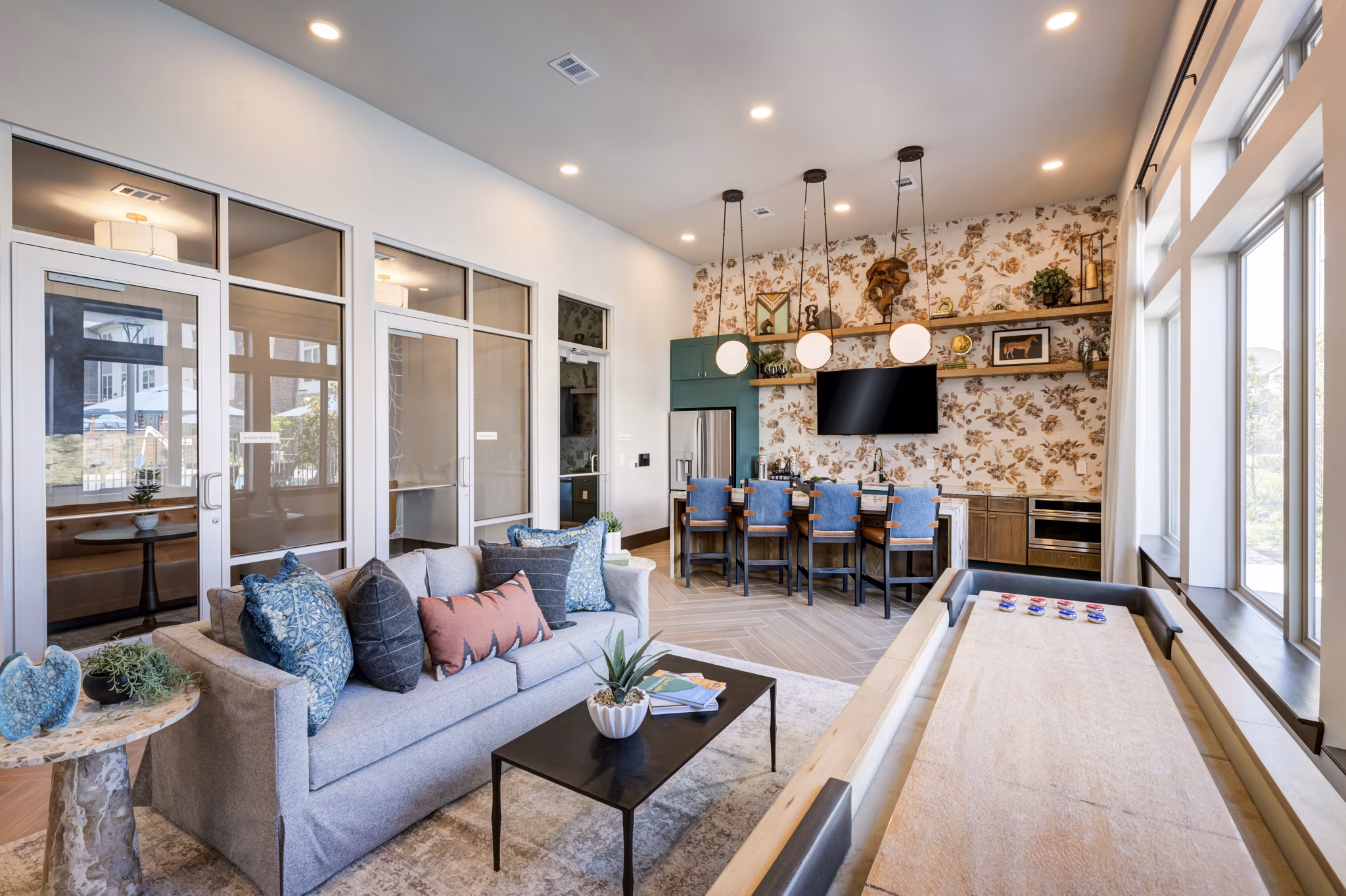 rendering at Birchway Denton Apartments