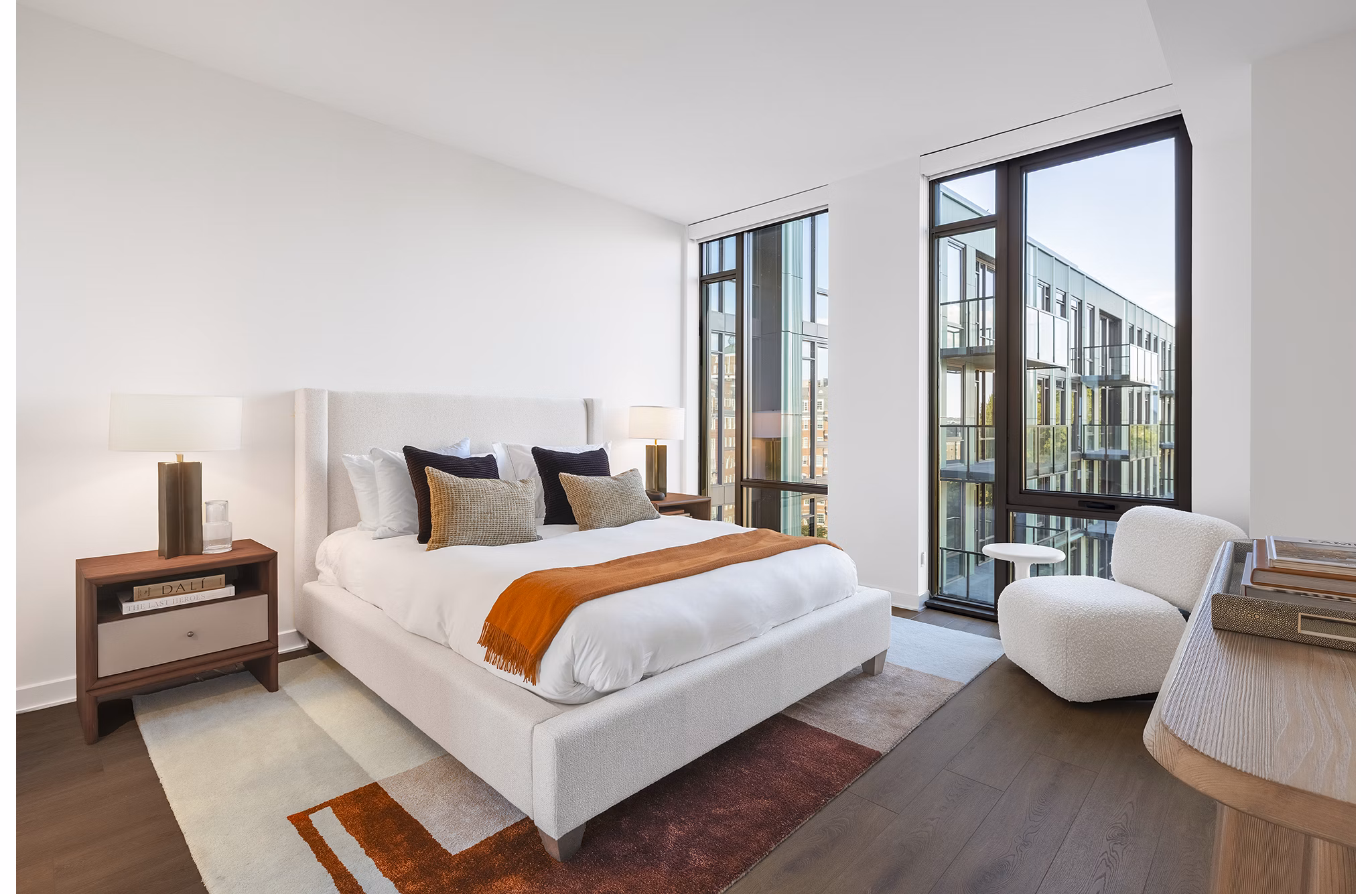 bedroom at Aerie Apartments