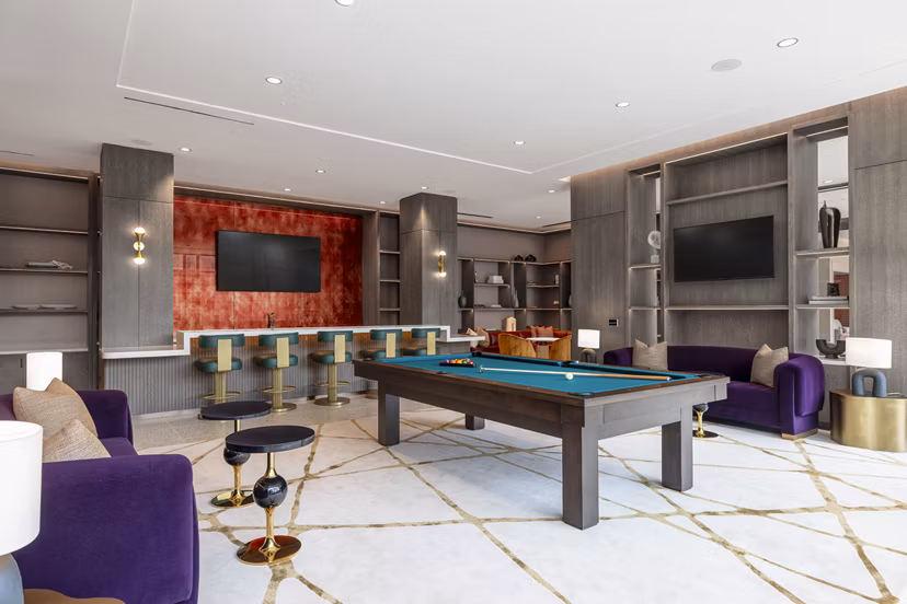 clubhouse at Aerie Apartments