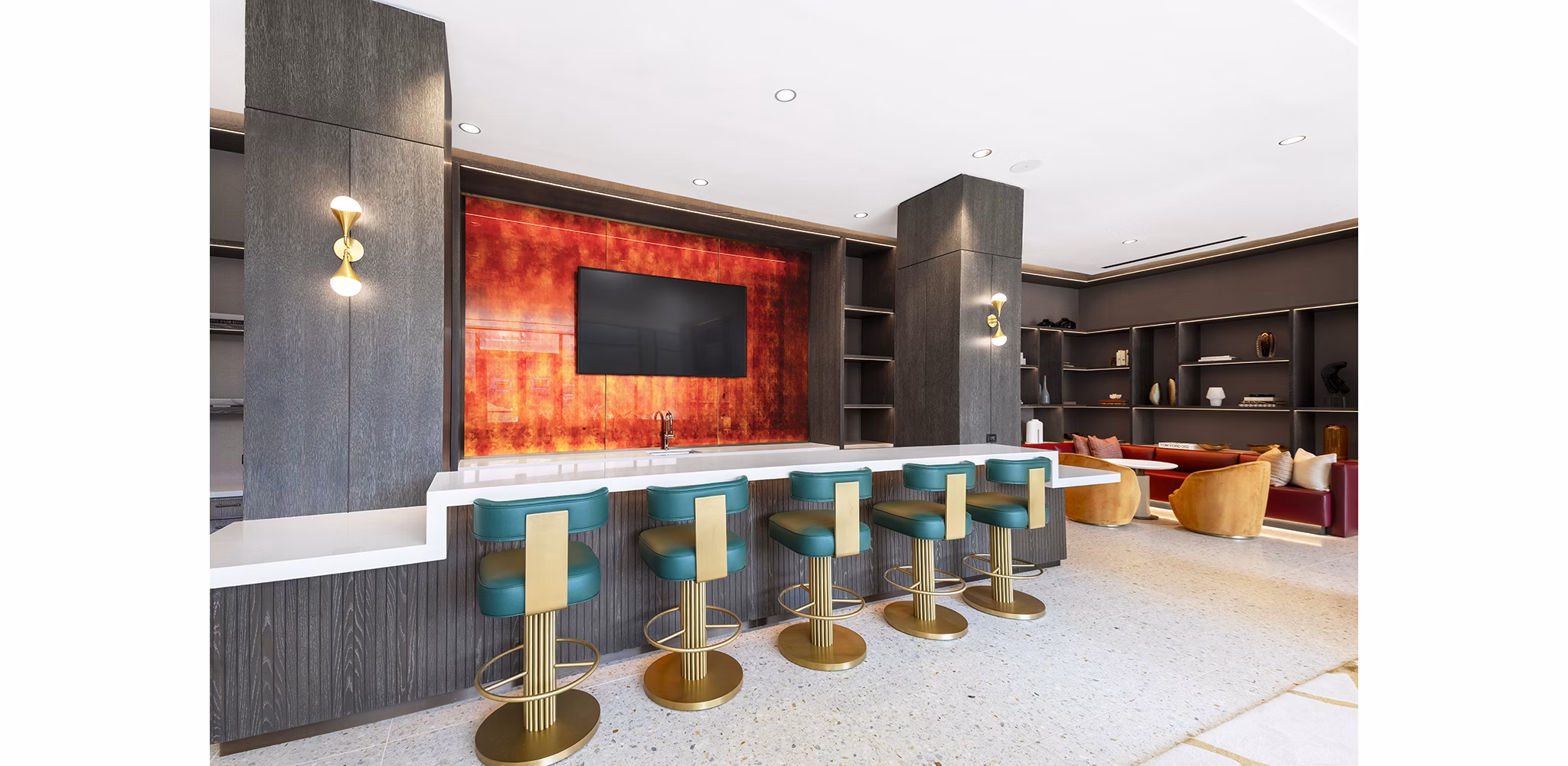 clubhouse at Aerie Apartments