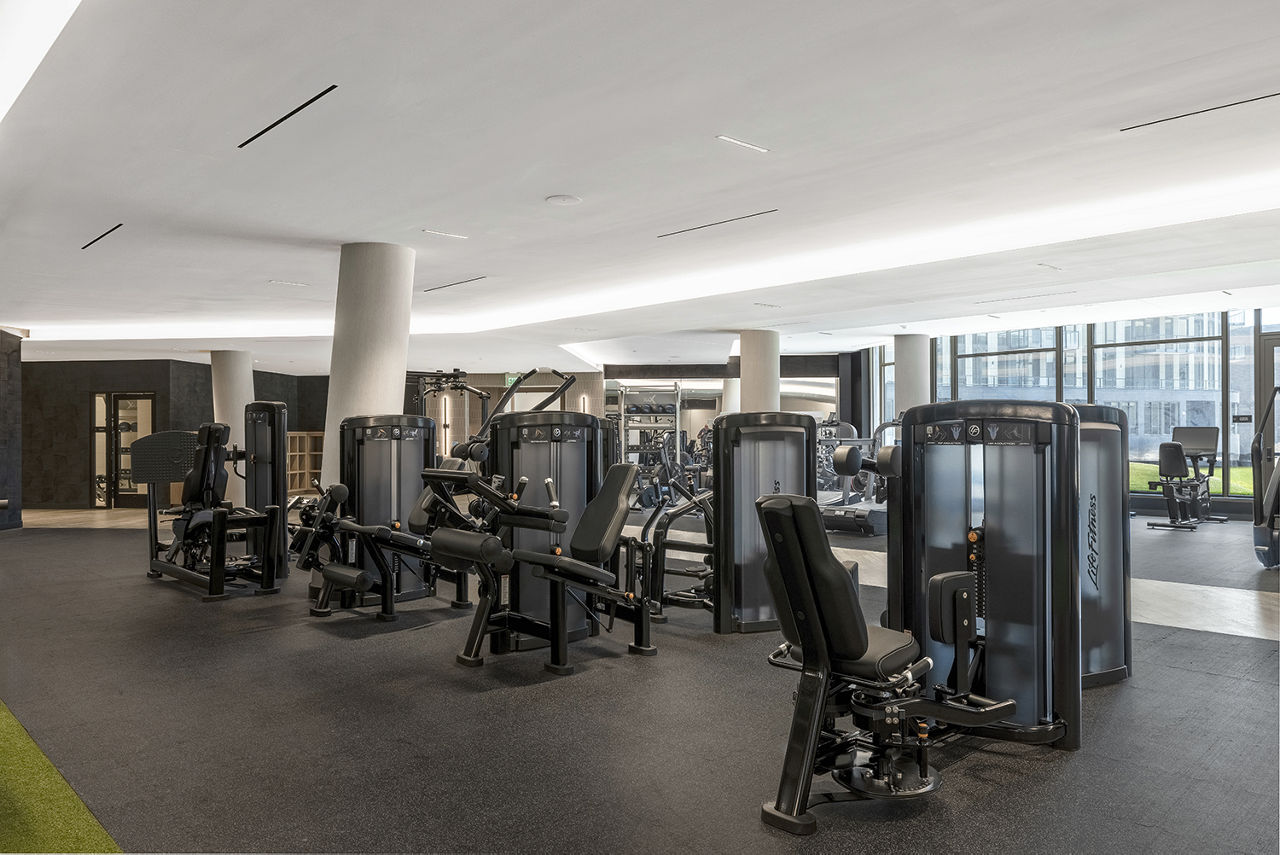 Gym at Aerie At Wardman Park (1 of 2)