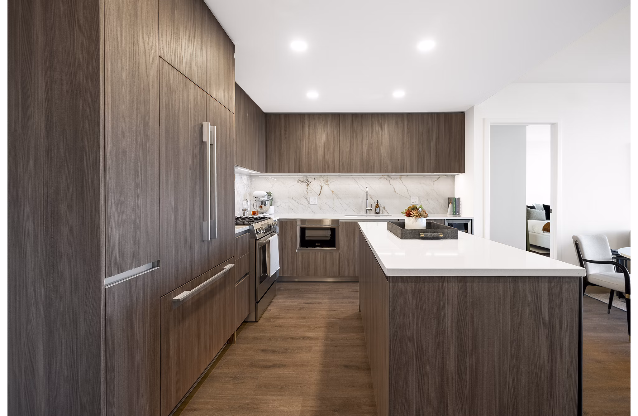 kitchen at Aerie Apartments