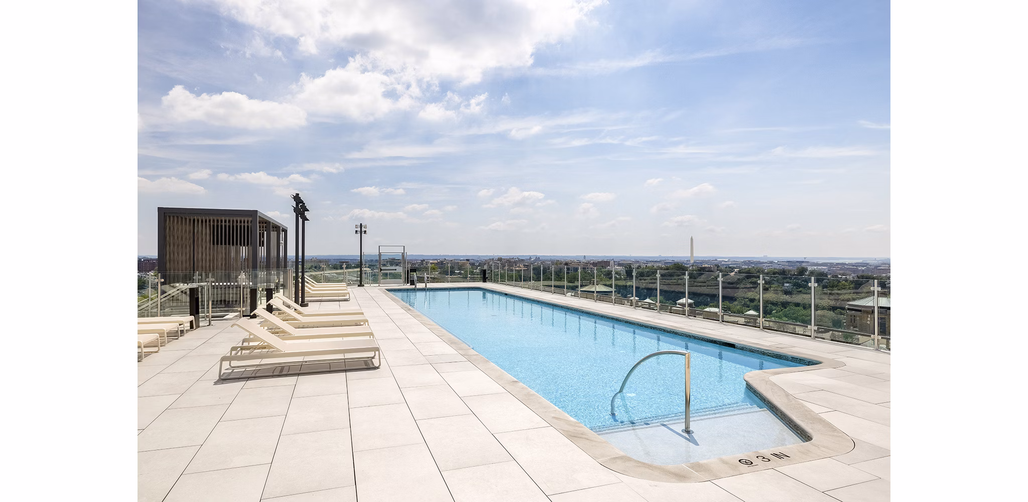 pool at Aerie Apartments