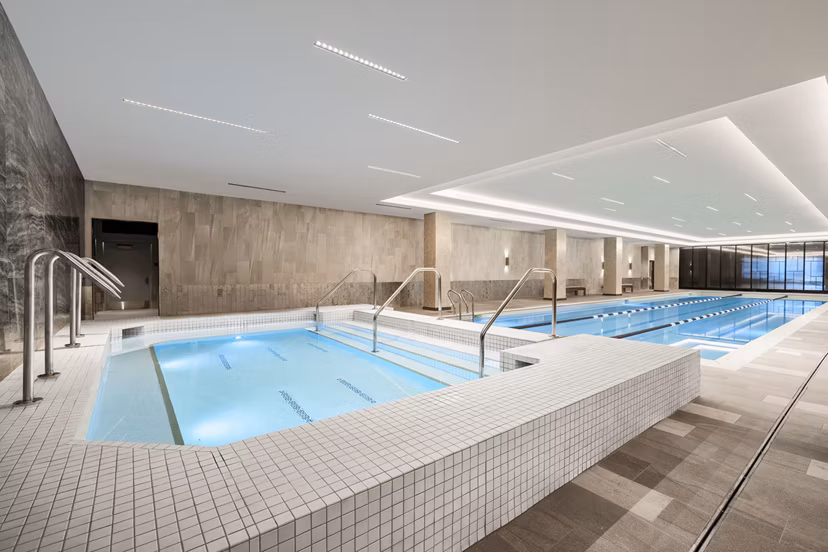 pool at Aerie Apartments