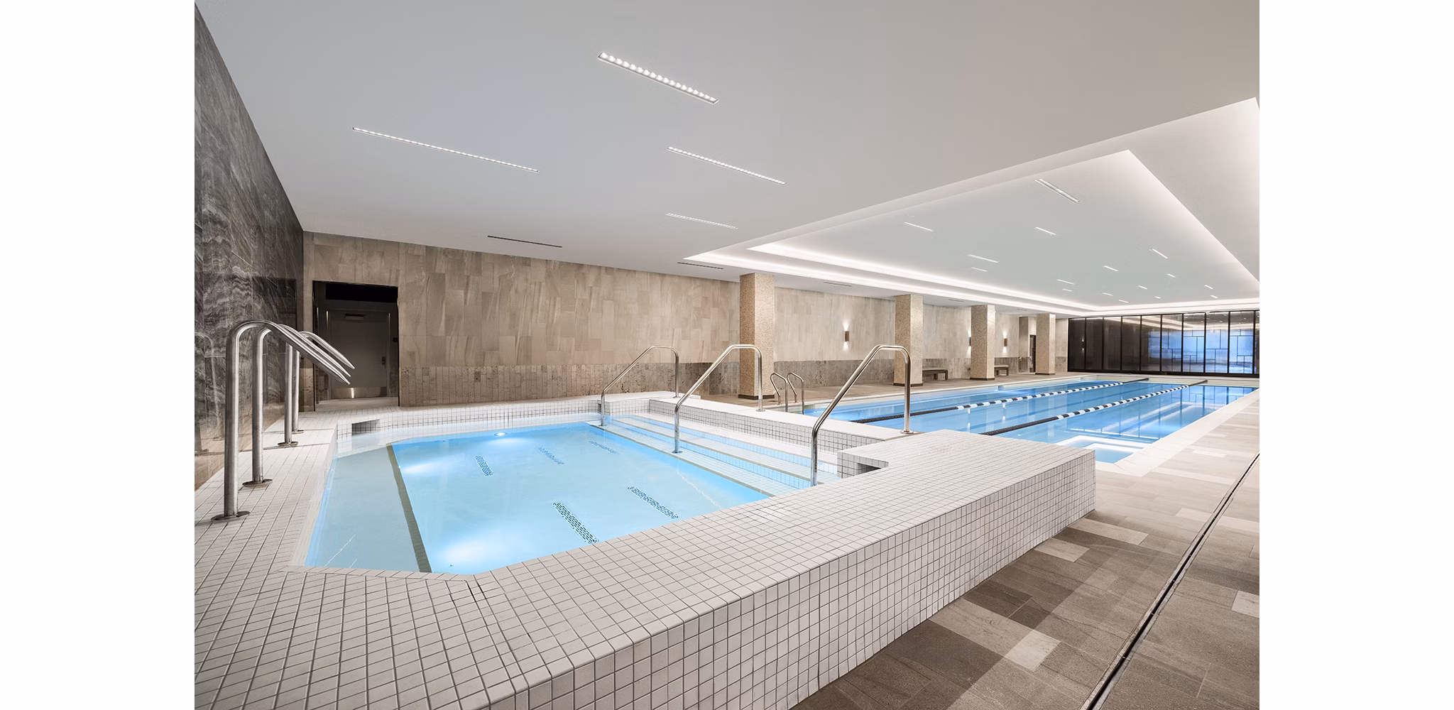 pool at Aerie Apartments