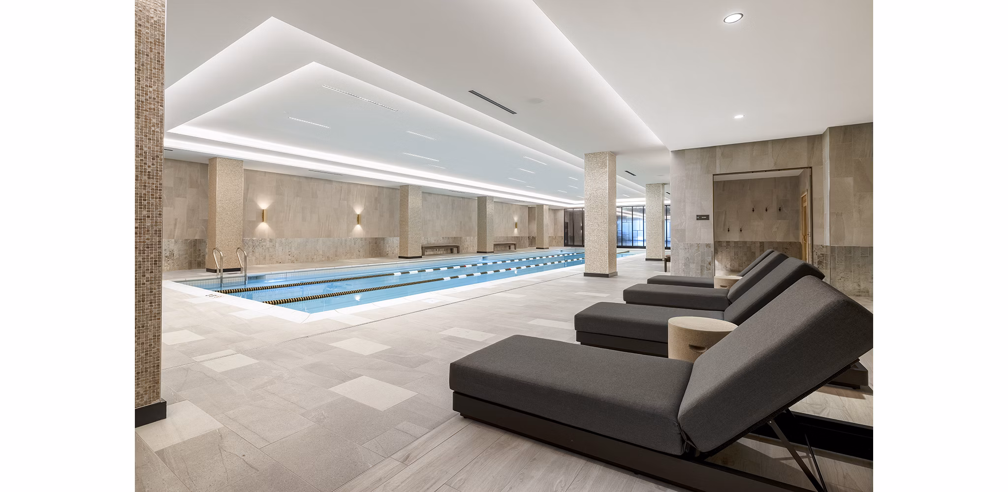 pool at Aerie Apartments