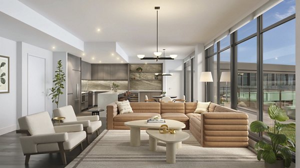 rendering at Aerie Apartments 