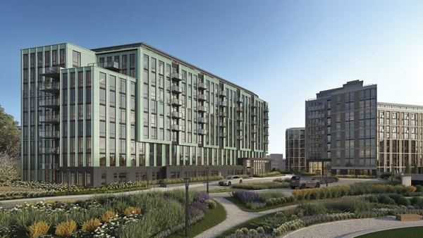 rendering at Aerie Apartments 