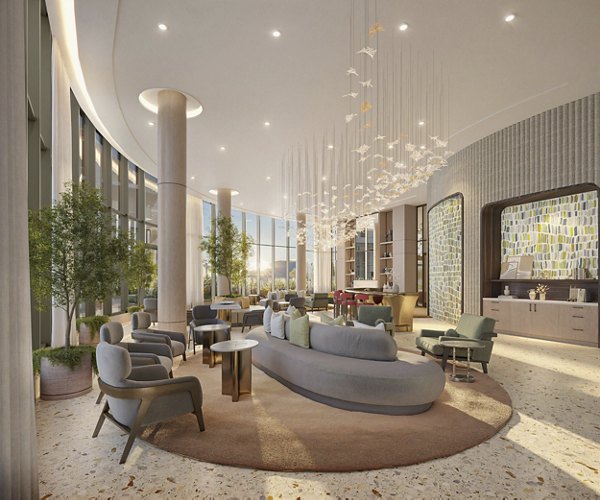 rendering at Aerie Apartments 