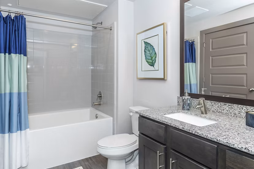 bathroom at Highbridge at Egret Bay Apartments